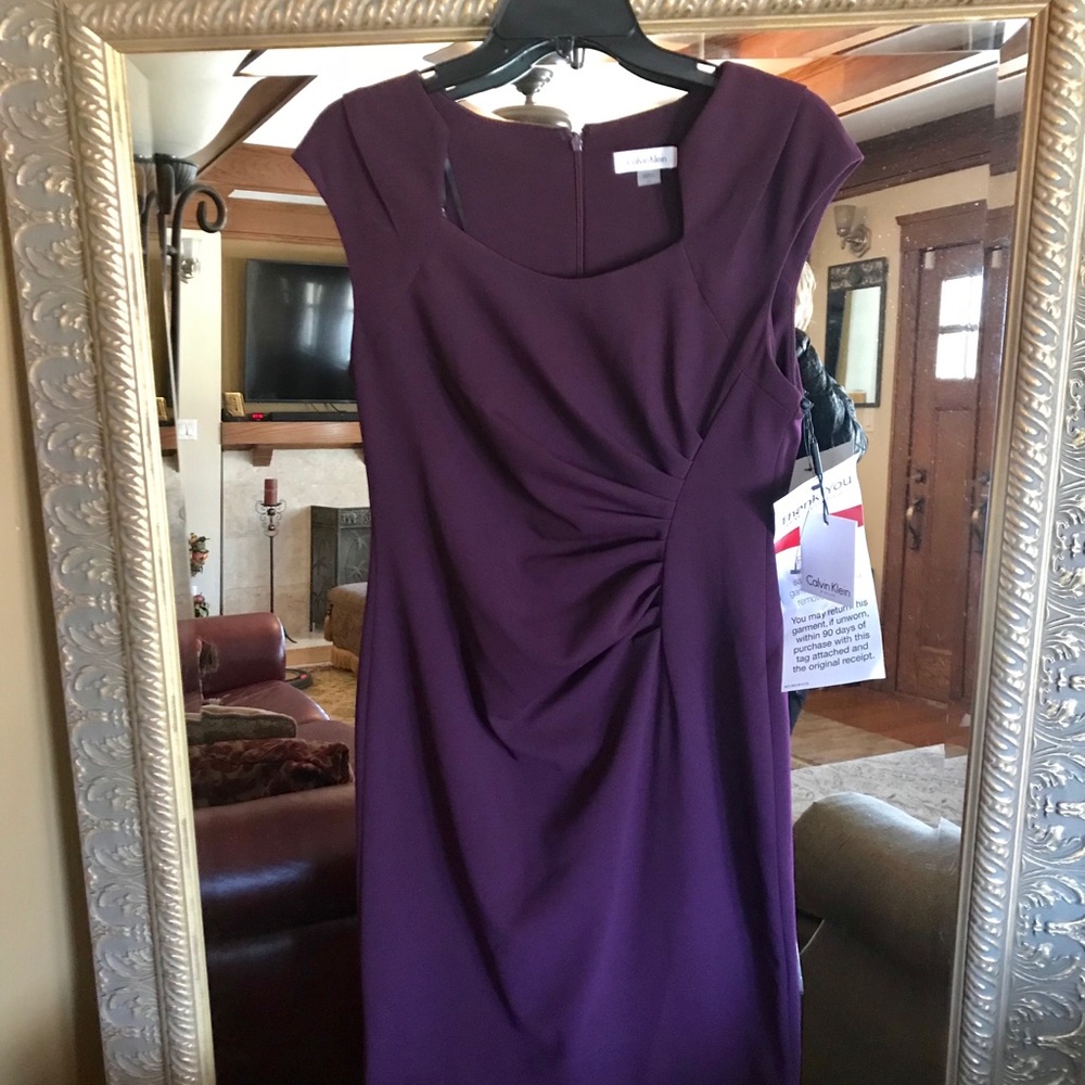 Calvin Klein New with tags, purple size 10 dress.
